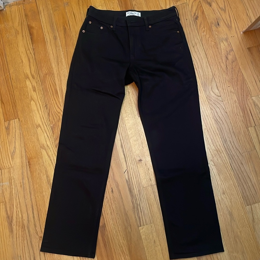Abercrombie&Fitch Mid-Rise 90s Straight Jeans